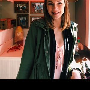 Forever 21 army style jacket